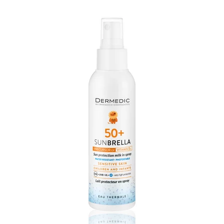 Dermedic Sunbrella Baby SPF 50+ mleczko ochronne w sprayu 150 ml