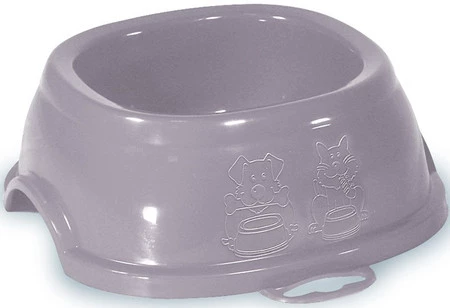 ZOLUX Miska plastikowa Break 1 niebieska / pudrowa 0,4 l