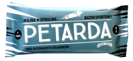 Zmiany Zmiany Baton Bakaliowy Z Malinami I Spiruliną Petarda Bezglutenowy 70 g
