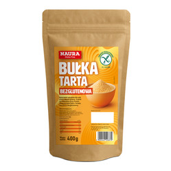 Naura Bułka tarta bezglutenowa 400 g