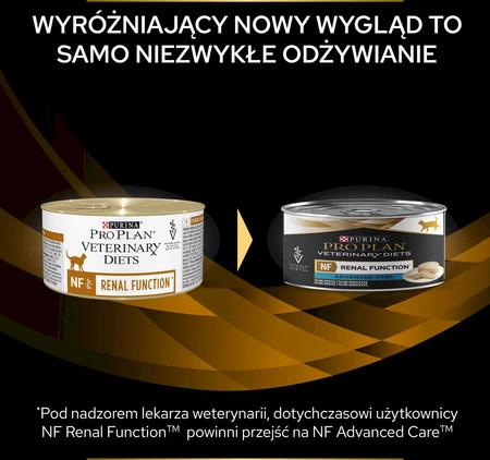 PURINA PVD NF Renal Function Advanced Care Feline Mus 195g