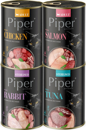 DOLINA NOTECI PIPER Animals Kot Adult Kurczak 400g