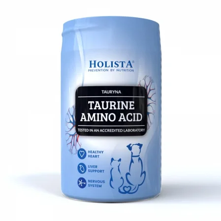 Holista Taurine Amino Acid Tauryna Dla Psa I Kota Aminokwasy Barf 250g