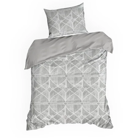 Komplet Pościeli Satynowej Spring 55 220 x 200 cm, Szary