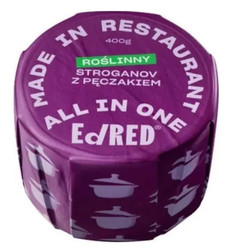 EdRED Roślinny Stroganov Z Kaszą Pęczak 400 g