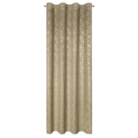 ZASŁONA GOTOWA ARETA 140 X 250 CM BEŻOWY