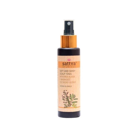 Sattva - Wcierka do skóry głowy Blask i Miękkość Henna & Amla 100ml