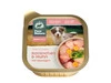 Zestaw 10x PURE NATURE DOG Junior Kaninchen Huhn - królik i kurczak z marchewką i algami dla szczeniąt (150g)