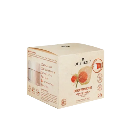 Orientana - Odżywczy krem do twarzy, Ashwagandha 40ml