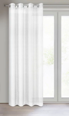 FIRANA GOTOWA REBECCA 140 X 250 CM BIAŁY