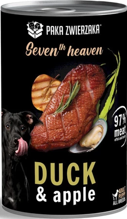 PAKA ZWIERZAKA Seventh Heaven Kaczka z Jabłkiem 400g