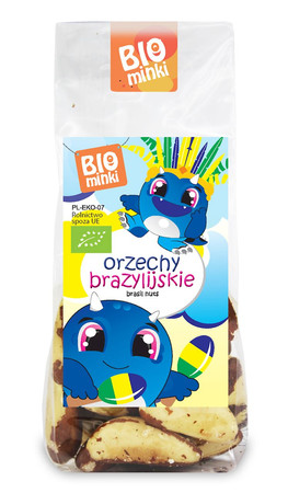  ORZECHY BRAZYLIJSKIE BIO 100 g - BIOMINKI