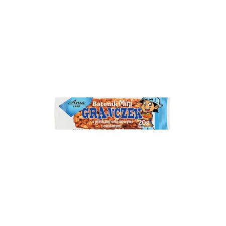Baton Mini Granczek z płatkami orkiszowymi i owsianymi 20 g