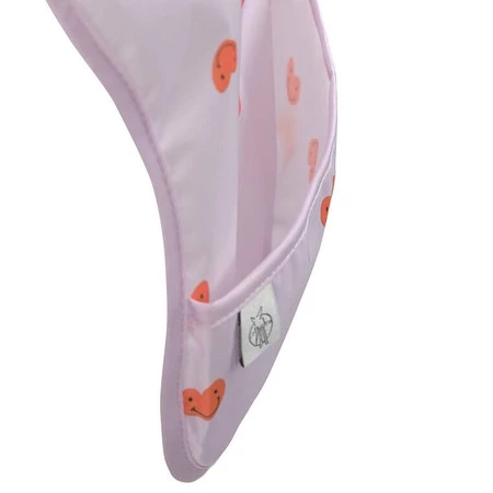 Lassig Zestaw śliniaków wodoodpornych 6m+ Happy Rascals Heart lavender