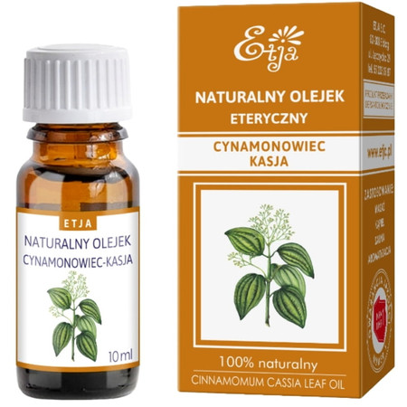 ETJA Olejek eteryczny naturalny - Cynamonowy cassia (Kasjowy) 10ml