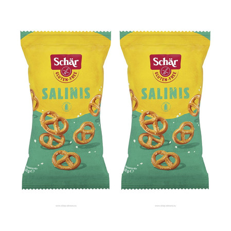 Zestaw: 2x Schar − Salinis, precelki bezglutenowe − 60 g