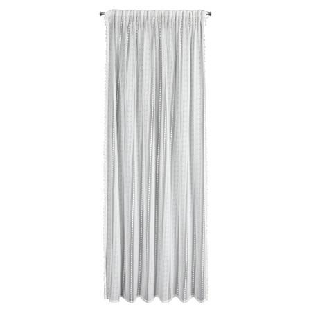 ZASŁONA GOTOWA ADORA NA TAŚMIE 140 X 270 CM BIAŁY