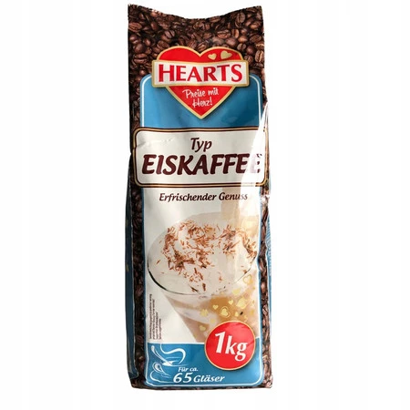 Hearts kawa rozpuszczalna Cappucino Ice Coffee 1 kg smak mrożonej kawy