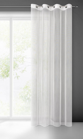 FIRANA GOTOWA NICEA 140 X 250 CM BIAŁY