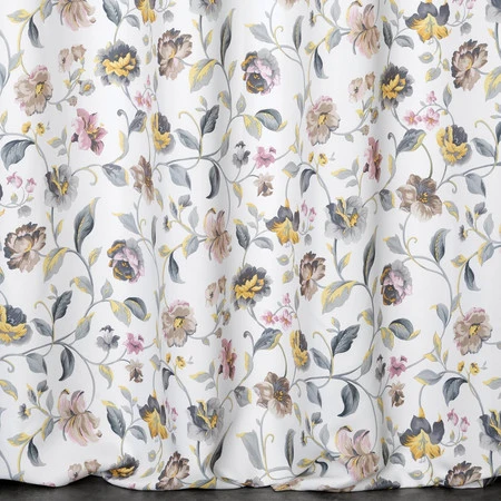 ZASŁONA GOTOWA KRISTAL 140 X 250 CM BIAŁY