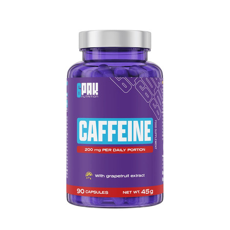 6PAK CAFFEINE przedtreningówka 90 kaps.