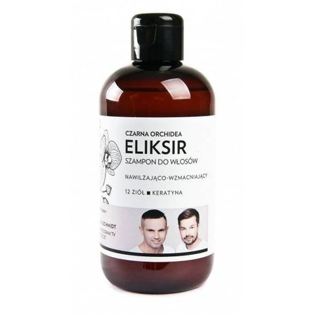 Eliksir nawilżająco-wzmacniający szampon do włosów Czarna Orchidea 250ml