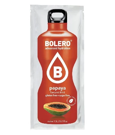 Bolero Papaya 9g napój w proszku bez cukru