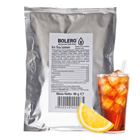Bolero Drink Bag Ice Tea Lemon 88g napój smak mrożona herbata cytrynowa ze stewią