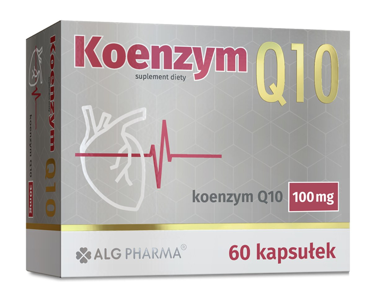 Alg Pharma Koenzym Q10 wsparcie serca 60 kaps. - Nabea.pl
