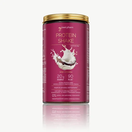 MyBestPharm - białkow Protein SHAKE 450 g smak Kokos KRÓTKA DATA 2026-09-30