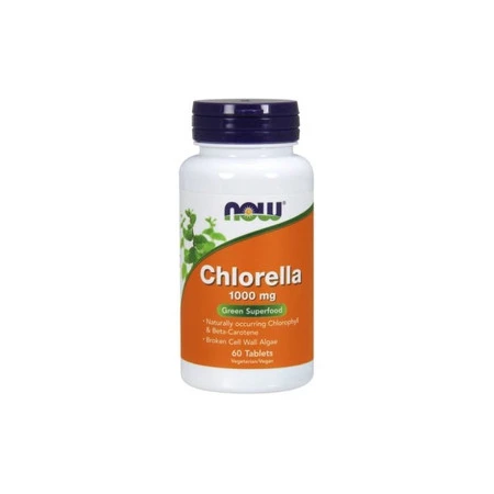 Chlorella 1000 mg - rozłupane ściany komórek (60 tabl.)