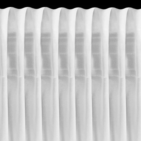 FIRANA GOTOWA DALIA NA TAŚMIE 140 X 270 CM BIAŁY