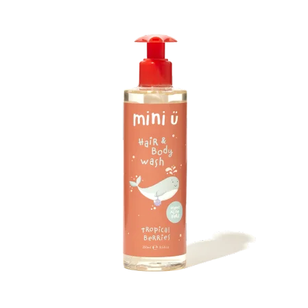 Mini U naturalny żel do ciała i włosów dla dzieci i niemowląt od 1.dnia życia 250ml