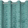 ZASŁONA GOTOWA MANDI 135 X 250 CM TURKUSOWY
