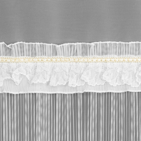 FIRANA GOTOWA MEGAN 140 X 250 CM BIAŁY