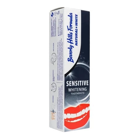 BEVERLY HILLS FORMULA PASTA NATURAL WHITE SENSITIVE 100ml