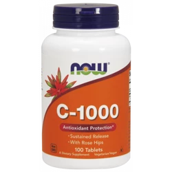 Witamina C 1000 mg o przedłużonym uwalnianiu (100 tabl.)