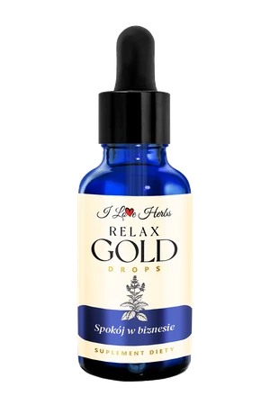 I LOVE HERRBS - RELAX Gold Drops SPOKÓJ W BIZNESIE (50 ml)