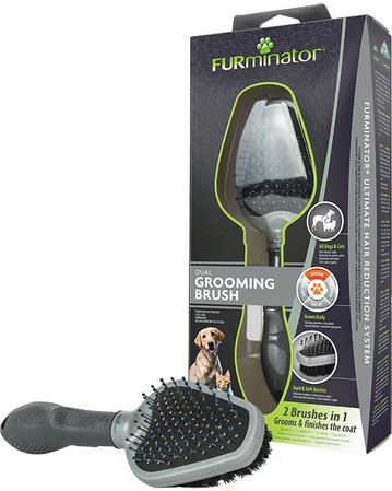 FURminator Szczotka dwustronna dla psów