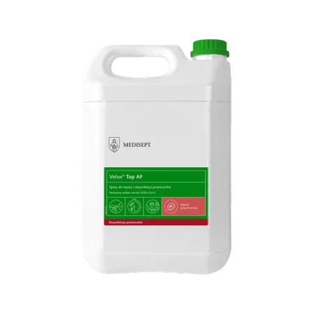 Medisept Velox Top AF płyn do mycia i dezynfekcji powierzchni grapefruit 5L