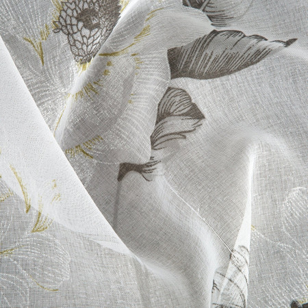 FIRANA GOTOWA BESSY 140 X 250 CM BIAŁY