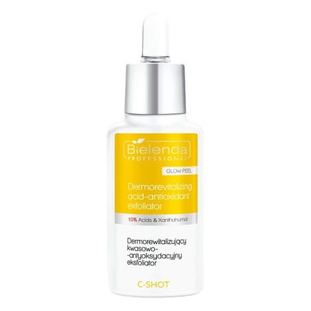 C-Shot Glow Peel dermorewitalizujący kwasowo-antyoksydacyjny eksfoliator 30ml