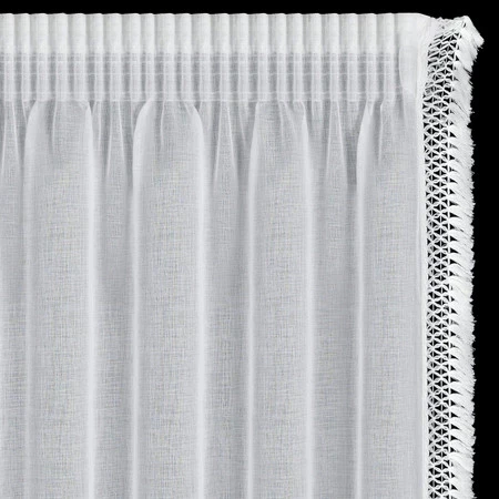 FIRANA GOTOWA KIRA 3 NA TAŚMIE 140 X 270 CM BIAŁY