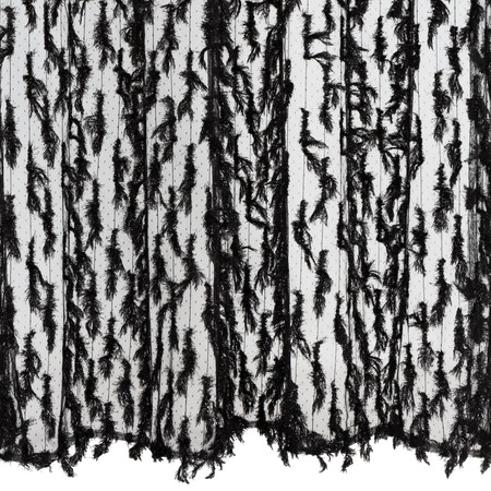 ZASŁONA GOTOWA VICTORIA 140 X 250 CM CZARNY