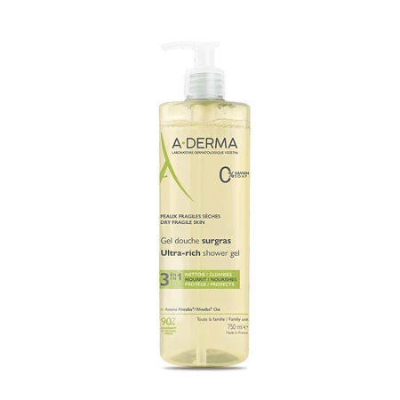 A-Derma Żel pod prysznic ultra bogaty 750 ml