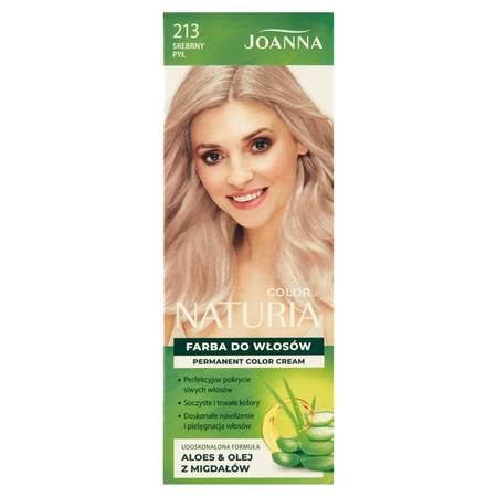 Joanna Naturia farba do włosów 213 Srebrny Pył