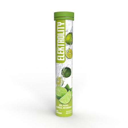 ActivLab Elektrolity 20 tabl. smak limonka