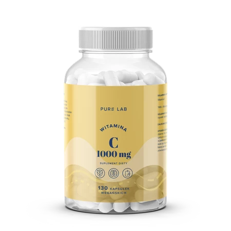 Pure Lab Witamina C 1000 mg, 130 kaps