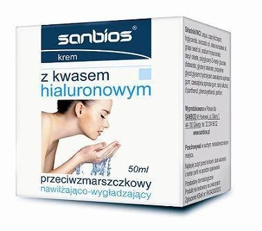 Sanbios − Krem z kwasem hialuronowym − 50 ml 