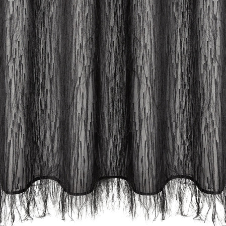 ZASŁONA GOTOWA AURORA 140 X 250 CM CZARNY